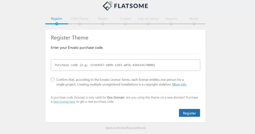 Hướng dẫn Active Flatsome không cần Key chi tiết nhất 24 Nhập key kích hoạt flatsome